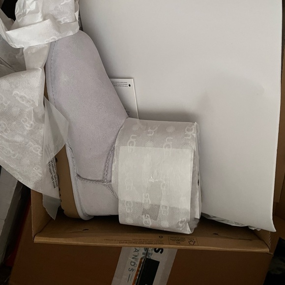 Ugg Minnie Bailey bow retro spots metal gray - Picture 9 of 13